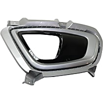 Front, Passenger Side Fog Light Trim, Chrome, EX/SX Models