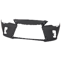 Front Valance, Bumper Guard, Textured Black, without F-Sport