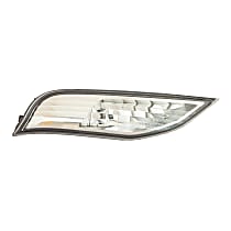 Front, Passenger Side Turn Signal Light, Without bulb(s),, CAPA Certified