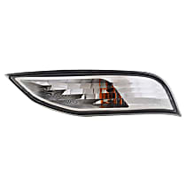 Front, Driver Side Turn Signal Light, Without bulb(s)