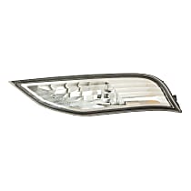 Front, Driver Side Turn Signal Light, Without bulb(s),, CAPA Certified