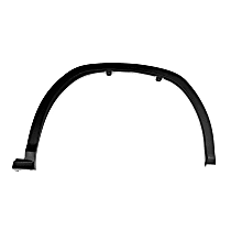 Front, Passenger Side, Fender Flares, Textured Black, CAPA Certified