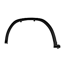 Front, Driver Side, Fender Flares, Textured Black, CAPA Certified