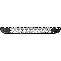 Front, Lower Bumper Grille, For Models Without John Cooper Works Package, With Chrome Bumper Trim, Textured