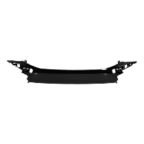 Front, Center Bumper Trim, Black, CAPA Certified