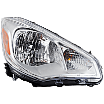 Passenger Side Halogen Headlight, With bulb(s), OE Replacement,, CAPA Certified