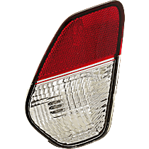Driver Side Back Up Light With bulb(s) CAPA Certified