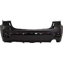 Rear Primed Bumper Cover, CAPA Certified