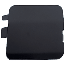 Rear, Driver Side Hitch Cover, Primed