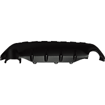 Rear, Lower Primed Bumper Cover, CAPA Certified