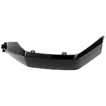 Front, Passenger Side Bumper Trim, Black, CAPA Certified