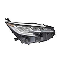 Passenger Side LED Headlight, With bulb(s), CAPA Certified