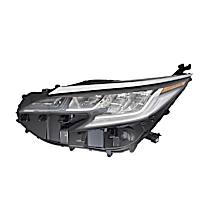 Driver Side LED Headlight, With bulb(s), CAPA Certified