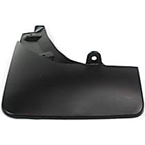 Rear, Driver Side Mud Flaps, Black, Plastic