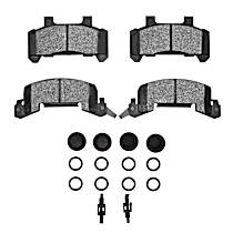 2551-0289-02 Front OE Replacement Brake Pad Set