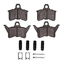 OE Replacement Brake Pad Set, With Rear Disc