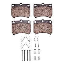 2551-0402-01 Front OE Replacement Brake Pad Set
