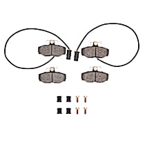 2551-0408-01 Rear OE Replacement Brake Pad Set
