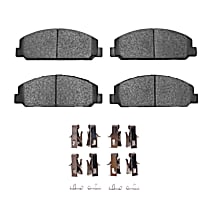 Front OE Replacement Brake Pad Set, From 1/99 - Front