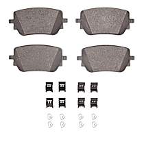 Rear OE Replacement Brake Pad Set, AMG Sports Package (330mm Front Disc)