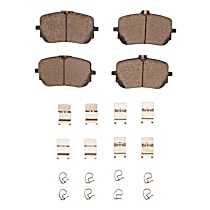 Ceramic Brake Pad Set, 318mm Front Disc