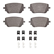 Rear Ceramic Brake Pad Set, AMG Sports Package (330mm Front Disc)