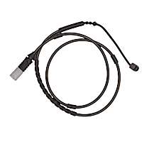 Rear Brake Pad Sensor, M Sport Brakes; M Sports Pkg.; Optional Design Full Cast or Original Design Aluminum Hat Front Rotors (Dimpled Slotted Front Rotors/Standard Front Rotors)