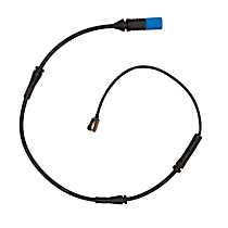 Front Brake Pad Sensor, Iron Rotors; Full Cast Replacement for Aluminum Hat Rotors; Carbon Ceramic Brake Rotors