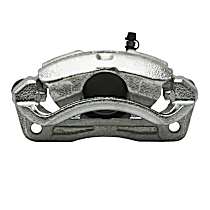 Front, Driver Side Brake Caliper, FWD; From 8/89