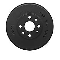 Brake Drum, With Rear Drum