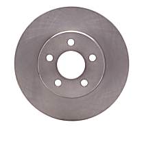 Front Brake Disc, Plain Surface, With Rear Drum, Base, 2.2L 4Cyl