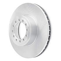 Front Brake Disc, Plain Surface, From 1/99; To 05/10, Base, 5.2L 4Cyl