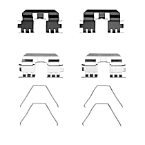 Brake Hardware Kit - Direct Fit, Kit