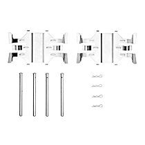 HK1-68009 Brake Hardware Kit - Direct Fit, Kit