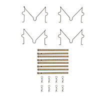 Brake Hardware Kit - Direct Fit, Kit