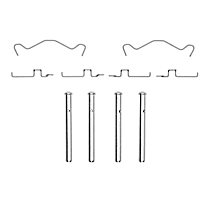 Brake Hardware Kit - Direct Fit, Kit