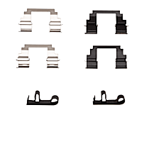 Brake Hardware Kit - Direct Fit, Kit