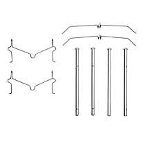 Brake Hardware Kit - Direct Fit, Kit