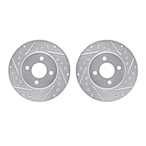 WGPN1-39009 Front Brake Disc, Cross-drilled and Slotted,, eLINE Black Series