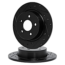 WHPN1-63003 Front Brake Disc, Cross-Drilled
