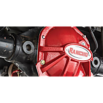 RS6209 Differential Cover - Powdercoated red, Iron, Direct Fit, Sold individually