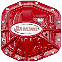 RS62119 Rockgear Series Differential Cover - Red, Steel, Direct Fit, Sold individually