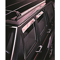 77918 Front and Rear, Driver and Passenger Side Window Visor, Polished