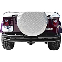 8448 Rear Bumper, Polished, with Receiver