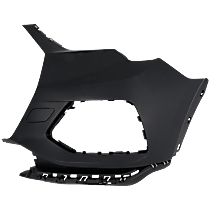 Front, Driver Side Bumper End, Primed Plastic
