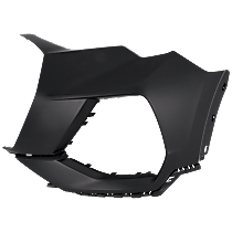 Front, Driver Side Bumper End, Primed Plastic