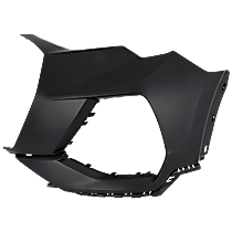 Front, Driver Side Bumper End, Primed Plastic CAPA Certified