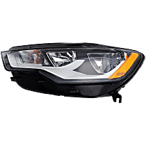 Driver Side Halogen Headlight, With bulb(s),, CAPA Certified