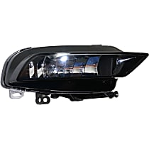 Front, Passenger Side Halogen Fog Light, With bulb(s), Convertible, For Models Without S-Line Package, OE Replacement, CAPA Certified