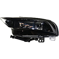 Front, Driver Side Halogen Fog Light, With bulb(s), Convertible, For Models Without S-Line Package, OE Replacement, CAPA Certified
